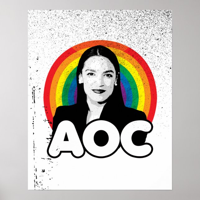 Poster Arco-íris AOC (Frente)