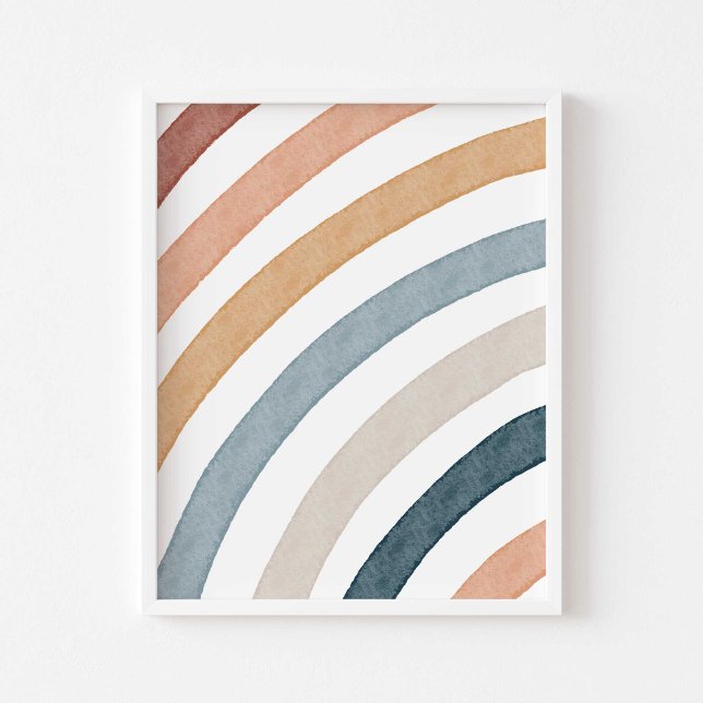 Poster arco-íris Boho (Criador carregado)