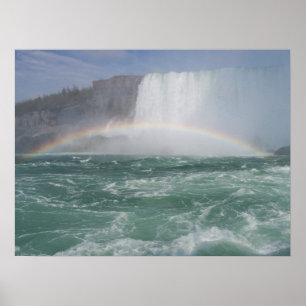 Póster Arco-íris em Niagara Falls
