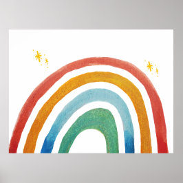 Poster Arco-íris Mágico