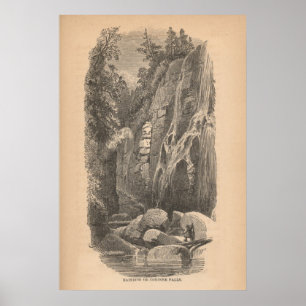 Poster Arco-íris ou Corinne Falls