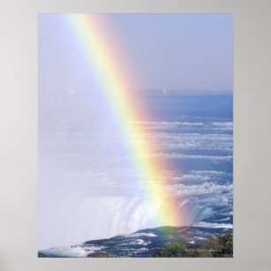 Póster Arco-íris sobre Niagara Falls, New York
