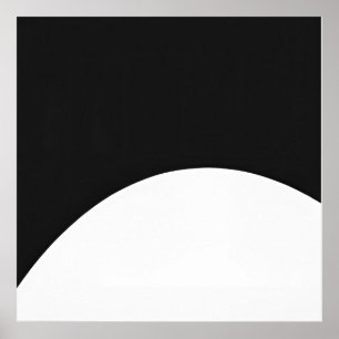 Poster Arco minimalista - Arte moderna de parede Abstrato
