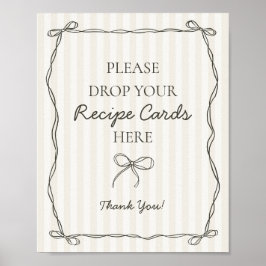 Poster Arco preto Coquette Beige Compartilhe uma marca de