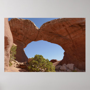 Poster Arco Quebrado no Parque Nacional Arches