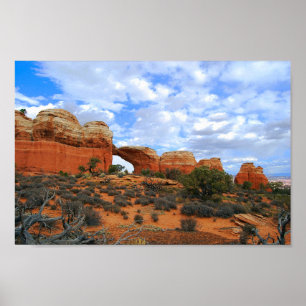Póster Arco Quebrado, Parque Nacional Arches