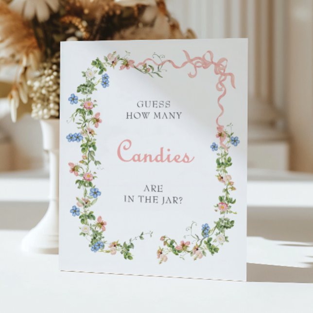 Poster Arco Rosa de Flor Selvagem Quantas Candias no Jar (Criador carregado)