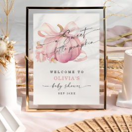 Poster Arco rosa-rosa, Chá de fraldas de moça