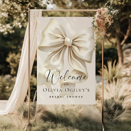 Poster Arco Simples Boho Elegante Ivory Cream