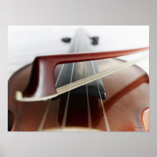 Poster Arco sobre Violin (Frente)