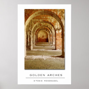Póster Arcos dourados