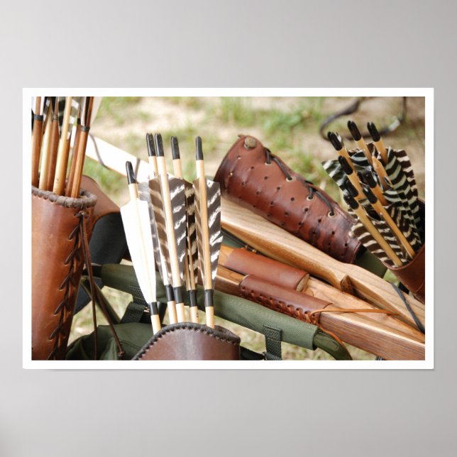 Poster Arcos, setas e silenciosos de arquivo (Frente)