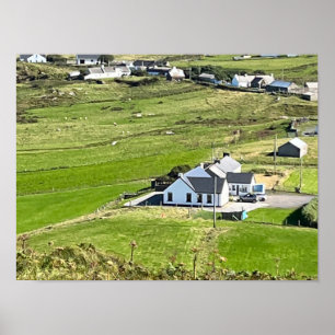 Poster Ardmalin Malin Head County Donegal Irlanda Europa