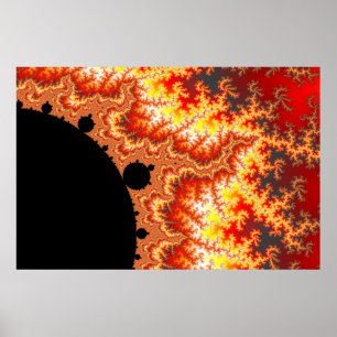 Póster Ardor Sun - Fractal