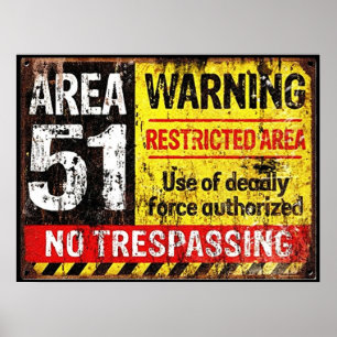 POSTER AREA 51