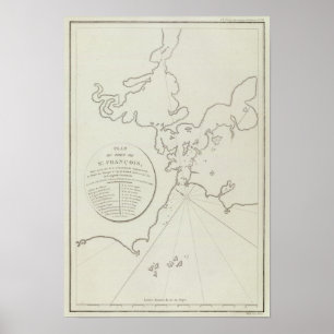 Poster Área de Califórnia San Francisco Bay