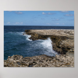 Poster Área de Ponte do Diabo em Antígua Canvas