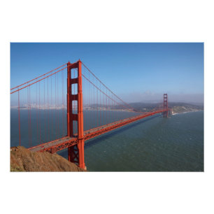 Póster Área de recreação nacional do Golden Gate