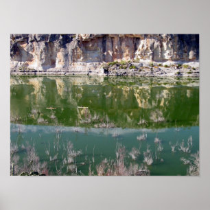 Póster Área Nacional de Recreação de Kayaking Amistad