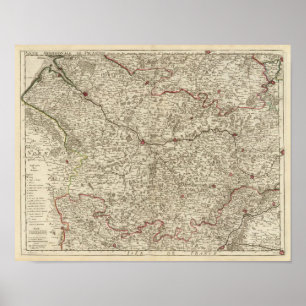 Póster Áreas urbanas de France 2