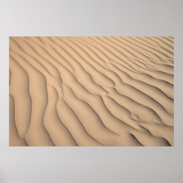 Poster Areia castanha (Frente)