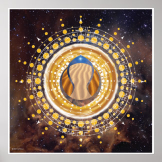 Poster Areia Celestial: Via Primordial