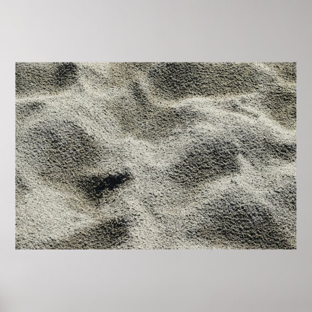 Poster areia cinza (Frente)