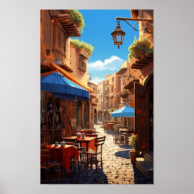 Poster Areia do tempo: os encantos persistentes de Marraq (Frente)