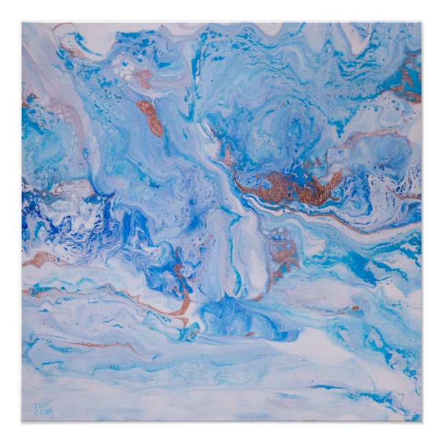 Póster Areia e mar (Frente)