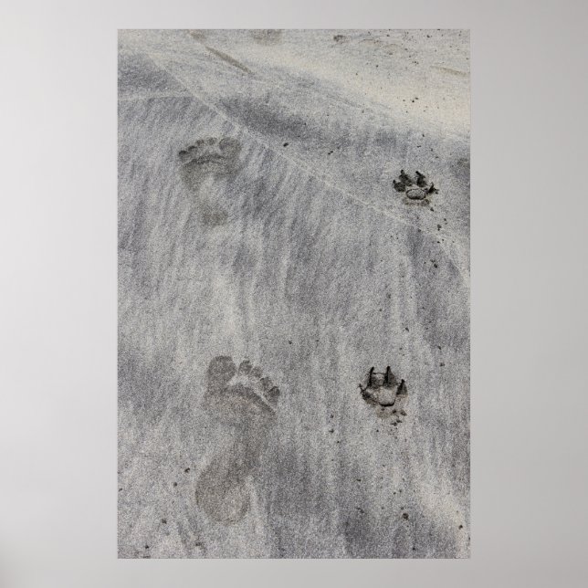 Poster Areia escrita amor (Frente)