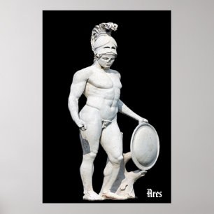 Poster Ares / Deus Grego /
