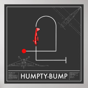 Poster Aresti Aerobatic Humpty-Bump Super Decathlon