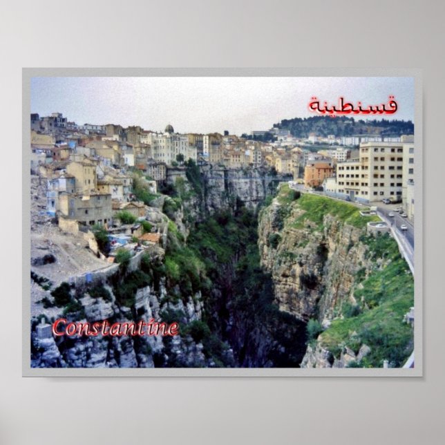 Poster Argélia - Costantina - (Frente)