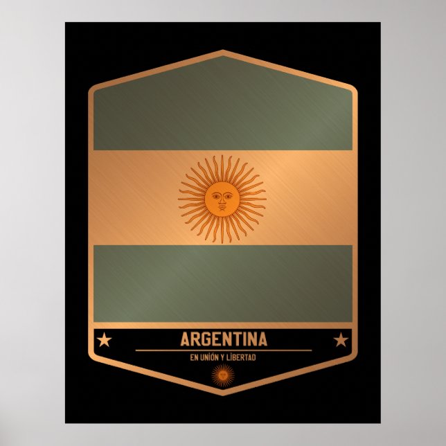 Poster Argentina (Frente)