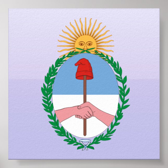 Póster Argentina, Argentina (Frente)