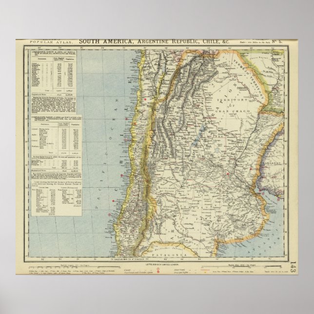 Poster Argentina e Chile (Frente)