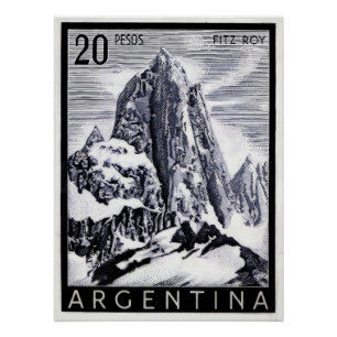 Póster Argentina El Chalten