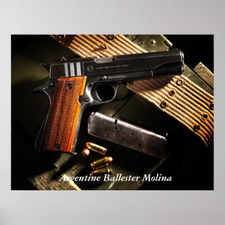 Póster Argentino Ballester Molina