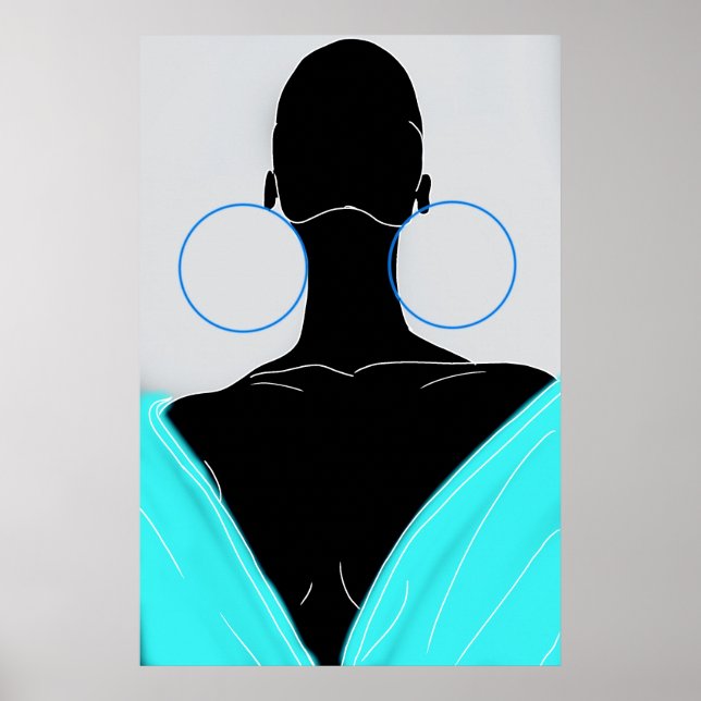 Poster Argoslas original - deep vibe (Frente)