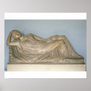 Póster Ariadne adormecido, Hellenistic de Alexandria, ò