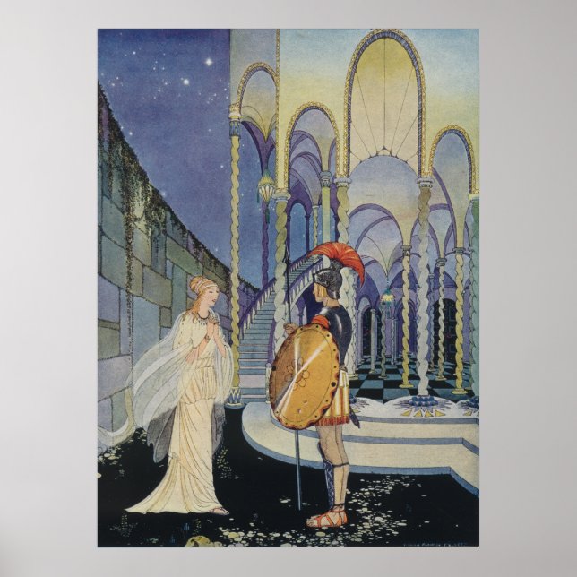 Póster Ariadne e Theseus (Frente)