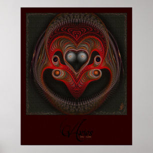 Póster Aries a arte abstracta da ram