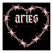 Aries Constulation Gothic Dark Celestial Art