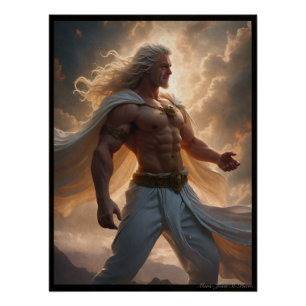 Póster Áries Deus da Guerra: Luz