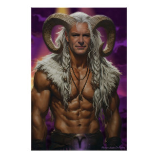 Póster Áries Lindo