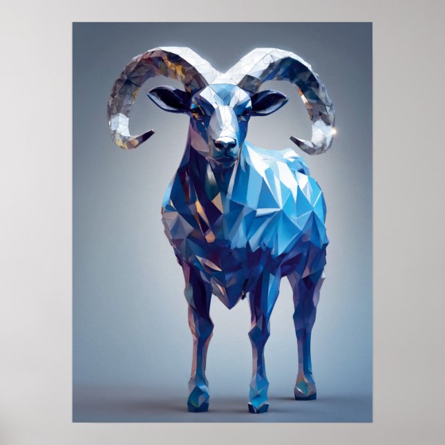 Poster Aries - Sinal Zodiac (Frente)