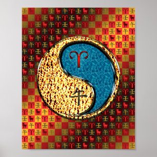 Poster Aries & Water Horse