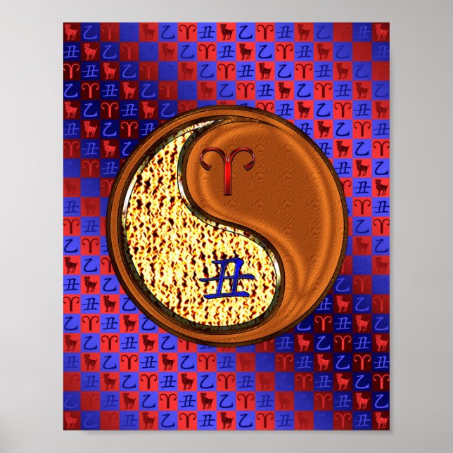 Poster Aries & Wood Ox (Frente)