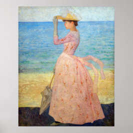 Poster Aristide Maillol - Mulher com Guarda-Sol