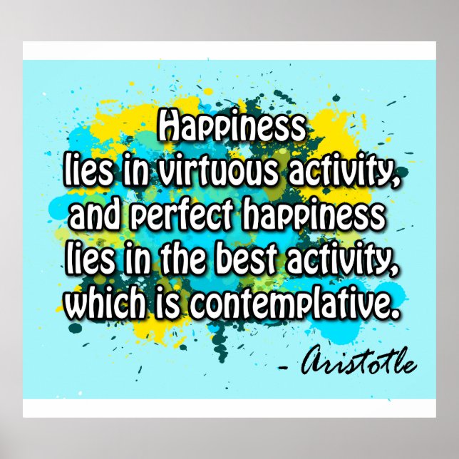 Póster Aristóteles (Frente)